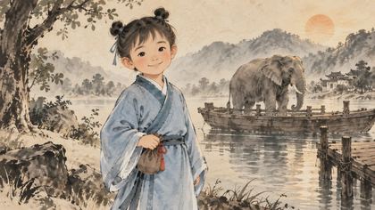 曹冲称象 繪本封面