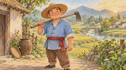 守株待兔 繪本封面