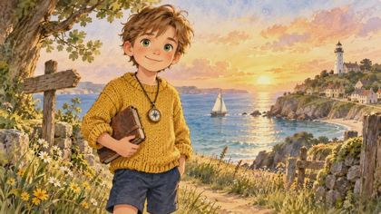Leo and the Secret Ocean Rivers 繪本封面