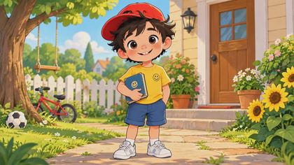 Leo and the Tram Stop Laugh 繪本封面