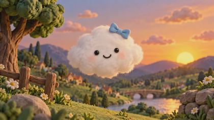 The Little Cloud Who Learned to Let Go 繪本封面