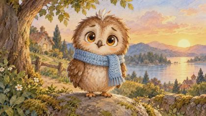 Ollie the Owl Who Feared the Dark 繪本封面