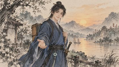 刻舟求剑 繪本封面