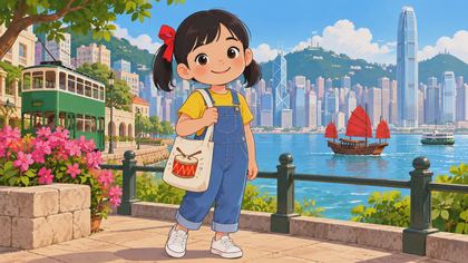 Mei's Two Hands 繪本封面