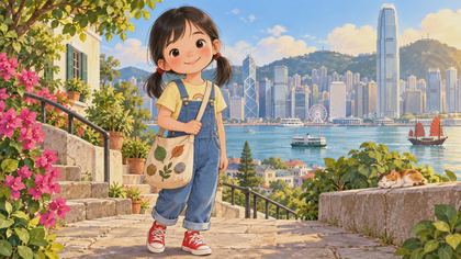 小澄嘅彩虹音樂盒 繪本封面