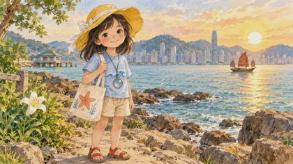 The Secret Life of a Hong Kong Rock Pool 繪本封面