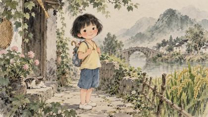 小满的魔法防晒伞 繪本封面