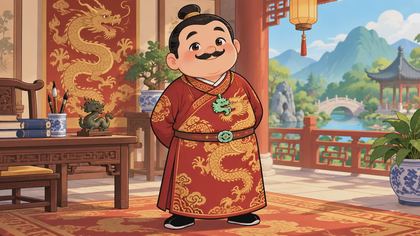 葉公好龍 繪本封面