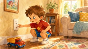 Ryan's Safety Adventure at Home