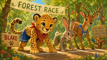 Blake the Brave Cheetah