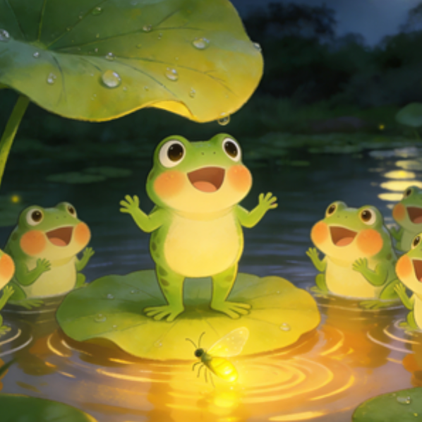 小青蛙的夜晚合唱团