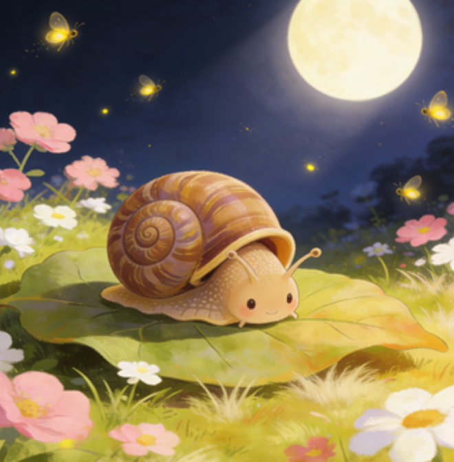 慢慢蝸牛嘅夢幻旅程：跟住小蝸牛一齊去探險啦！